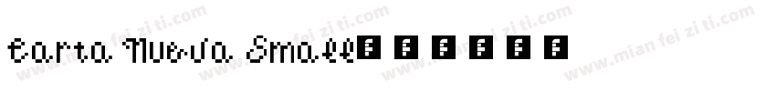 Carta Nueva Small字体转换